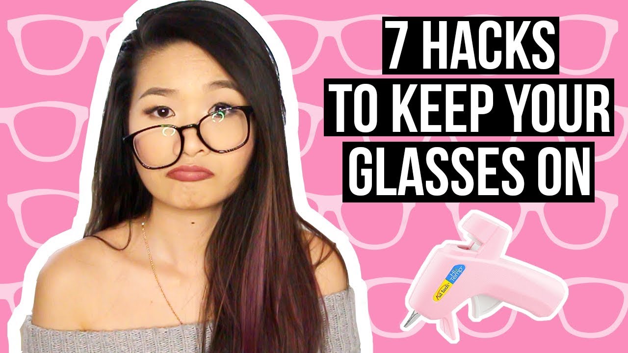 7 HACKS TO KEEP YOUR GLASSES UP ON YOUR FACE  | Eva Chung