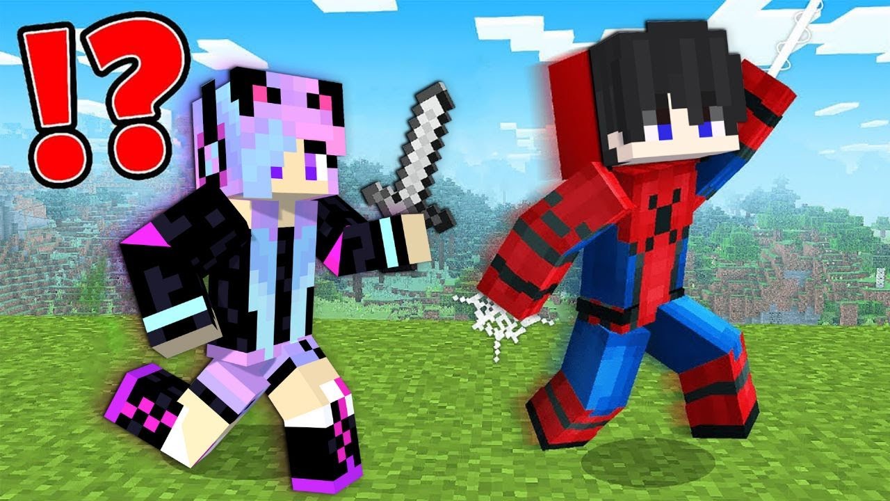 😱 SPIDERMAN Speedrunner VS Hunter in Minecraft