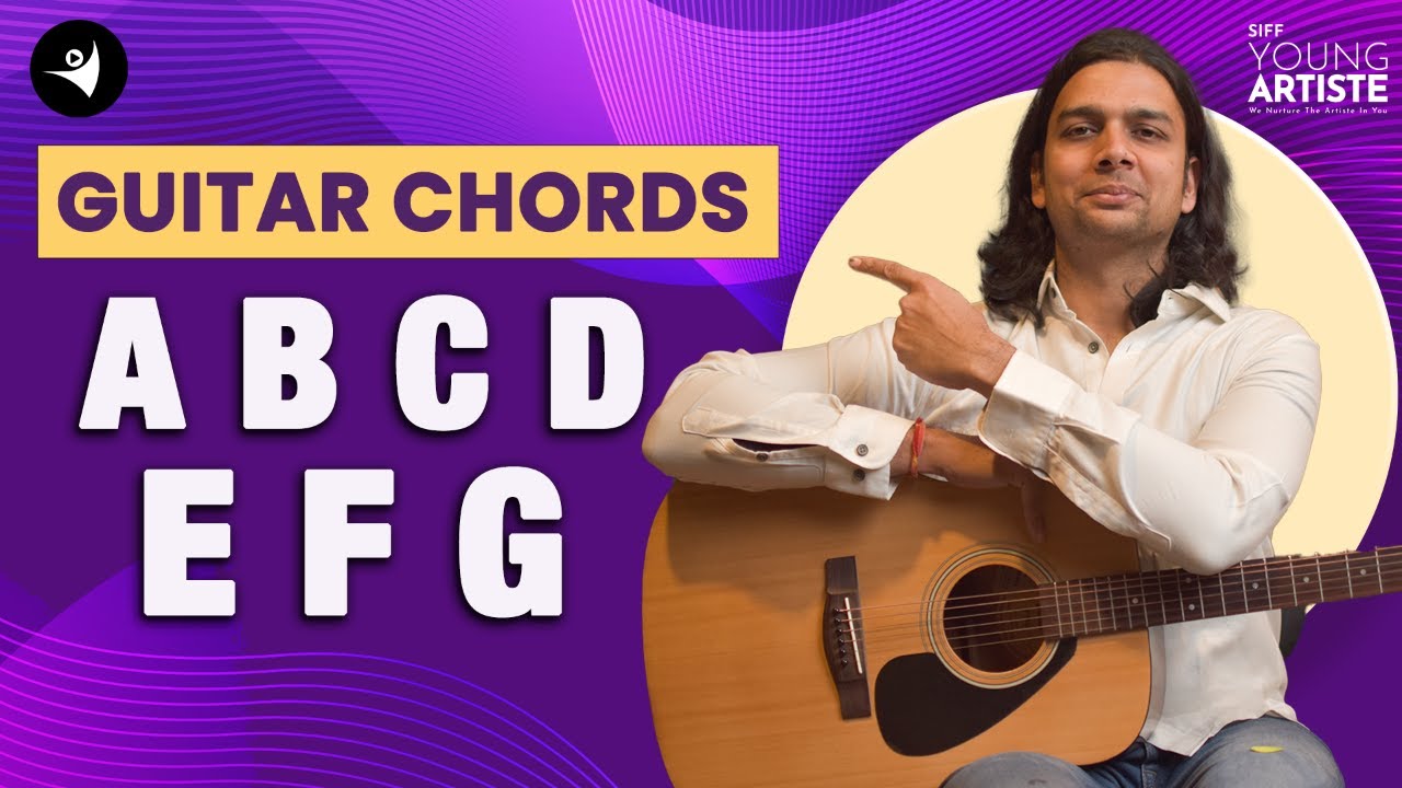 A to G Chords | Major & Minor Chords | Alphabetical order 