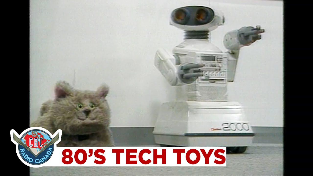1980s tech toys and robot toys