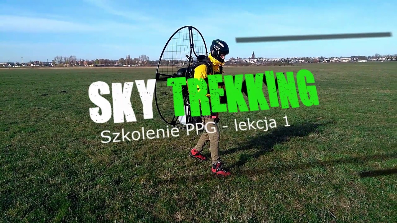 szkolenie paralotniowe z napędem PPG  w SkyTrekking.