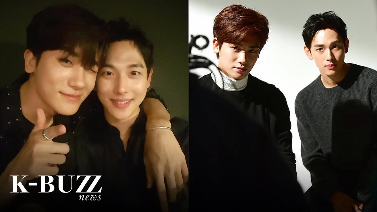 2 famous male idol-turned actors in the same group suspected of dating in the past