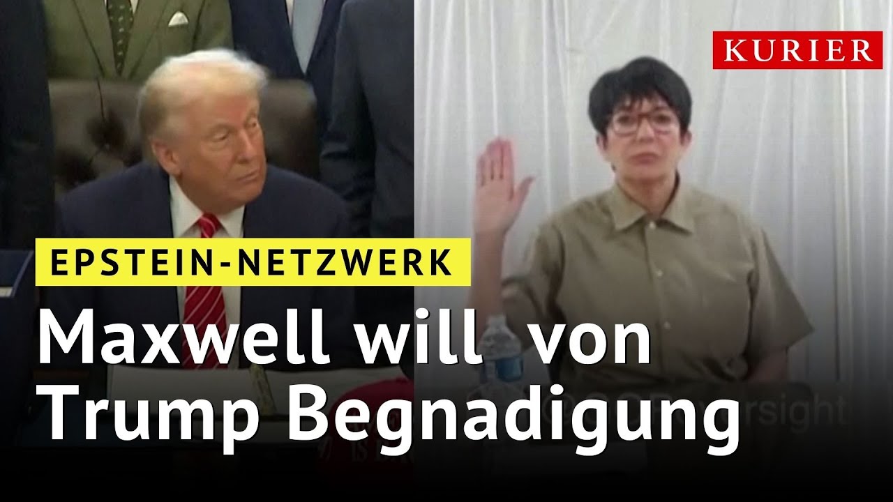 Epstein-Netzwerk: Maxwell schweigt vor Kongress, Trump-Begnadigung als Bedingung