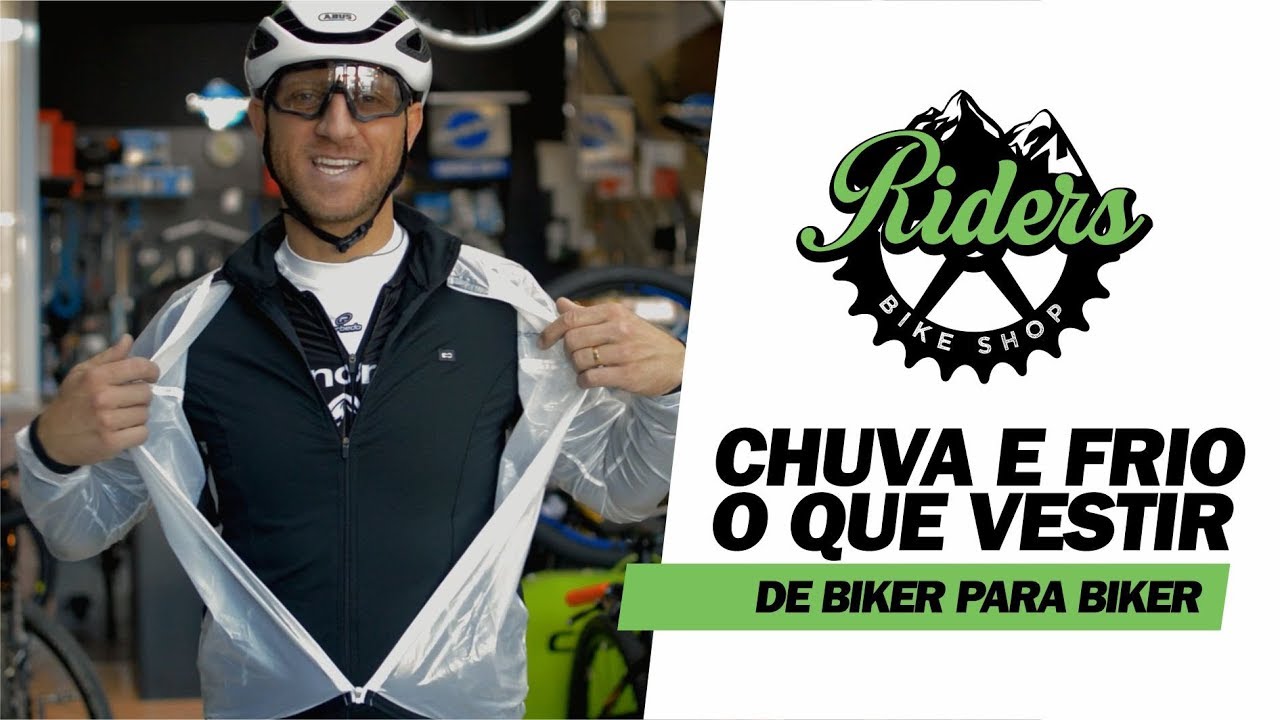 Chuva e Frio - O que vestir para pedalar