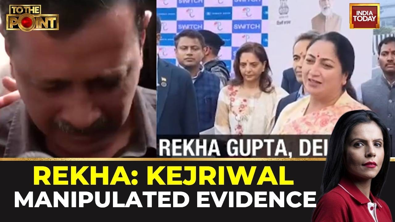 Delhi CM Rekha Gupta Calls Arvind Kejriwal's Tears Crocodile Tears, Questions Liquor Policy Rollback