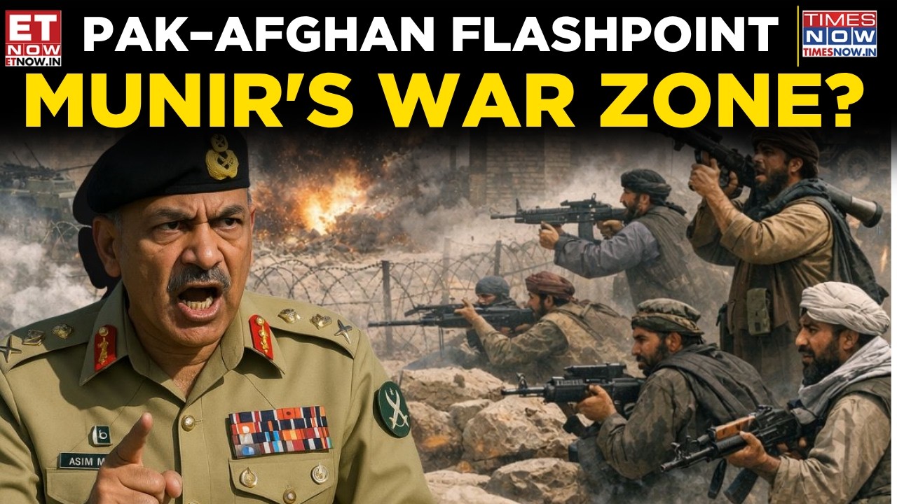 Open War? Afghan Taliban Retaliates Heavily Against Pakistan Over Munir Army's Airstrikes | ET Now