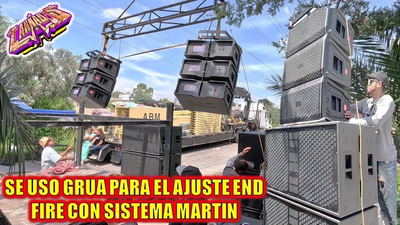 Se hizo un ARREGLO END FIRE🔥con bajos MARTIN y QRX  para OBTENER este RESULTADO..