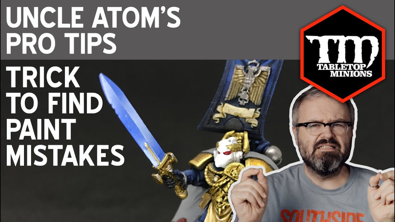 A Trick to Find Paint Mistakes - Uncle Atom's Pro Tips