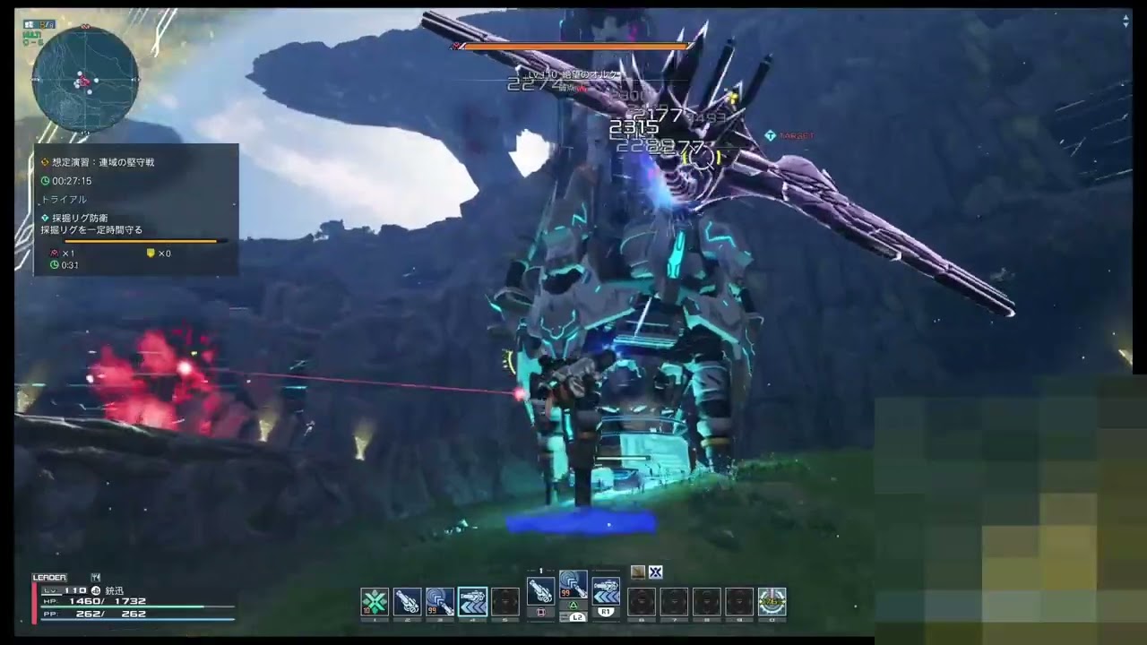【PSO2NGS】想定演習：連域の堅守戦