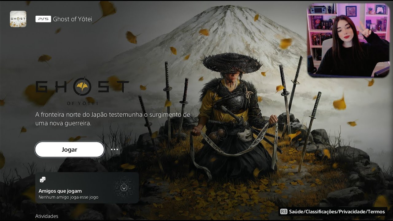 🔴 (PS5) GHOST OF YOTEI - INÍCIO • DIFICULDADE: LETAL | MODO: PERFORMANCE #AD #GhostOfYoteiLive