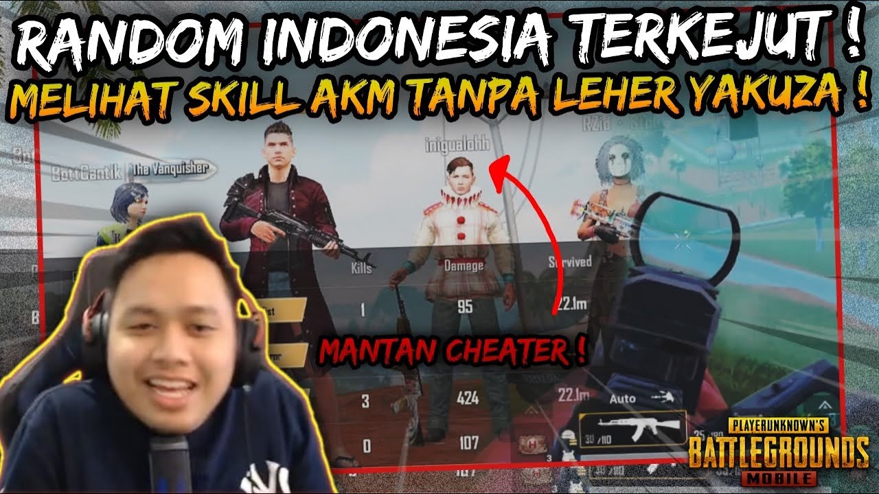 RANDOM INDONESIA INI MANTAN CHEATER YANG TAUBAT KERANA CEWEKNYA ! | PUBG MOBILE