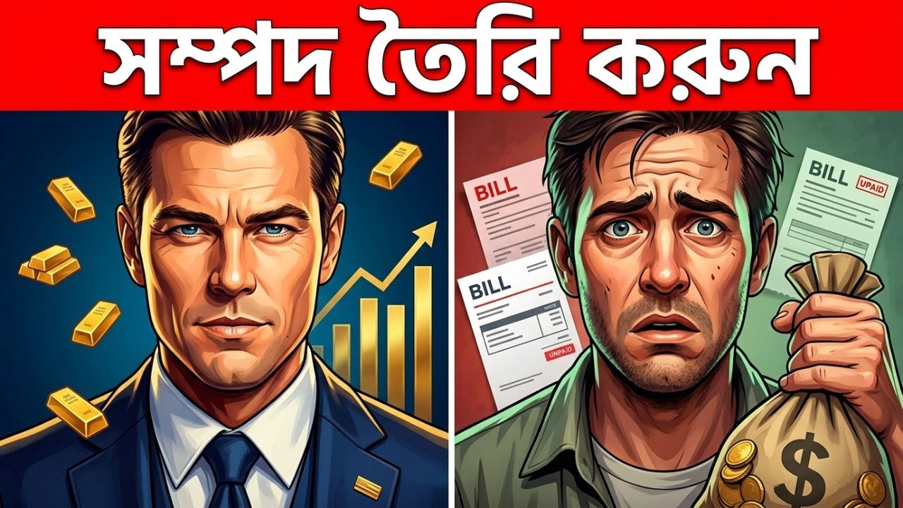 Rich Dad Poor Dad Summary in Bangla | রিচ ড্যাড পুওর ড্যাড বইয়ের সারমর্ম