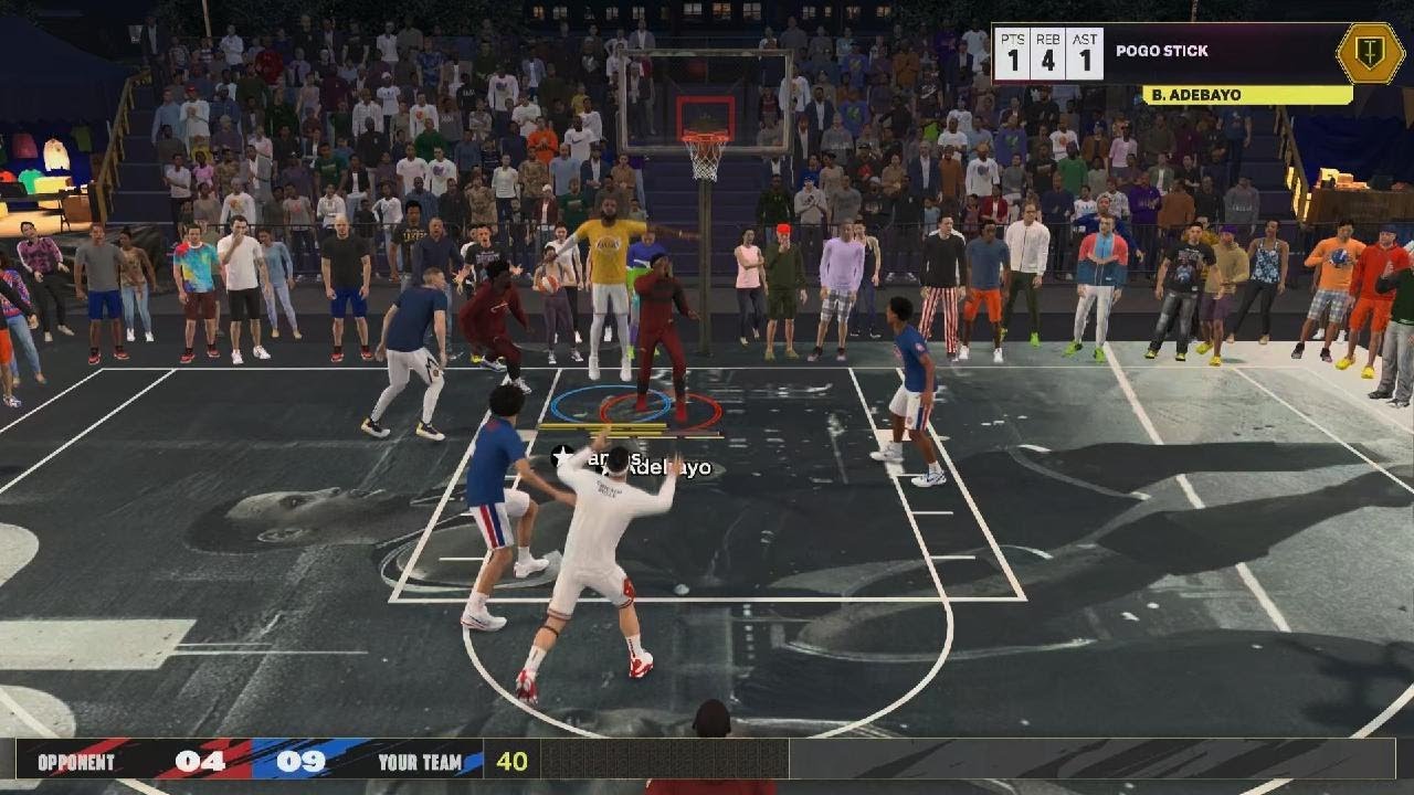 NBA 2K25 BLACKTOP PVP HEAT VS LEBRON JAMES WATCH TO SEE WHAT I MEAN