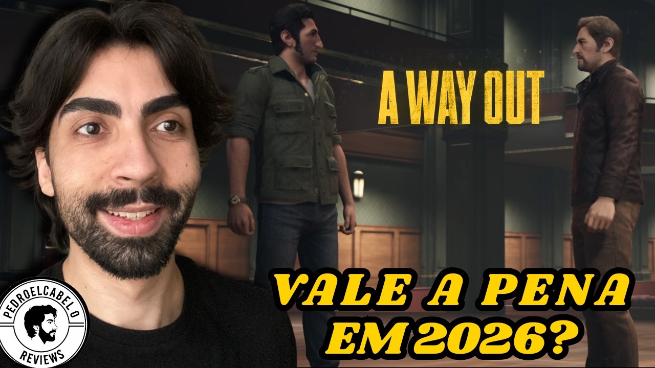 A Way Out Review | O Co-op mais SURPREENDENTE que já joguei! | Pedroelcabello Reviews