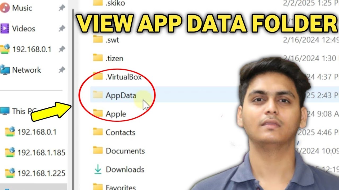 Windows 11 appdata not showing fix | appdata folder not visible in Laptop