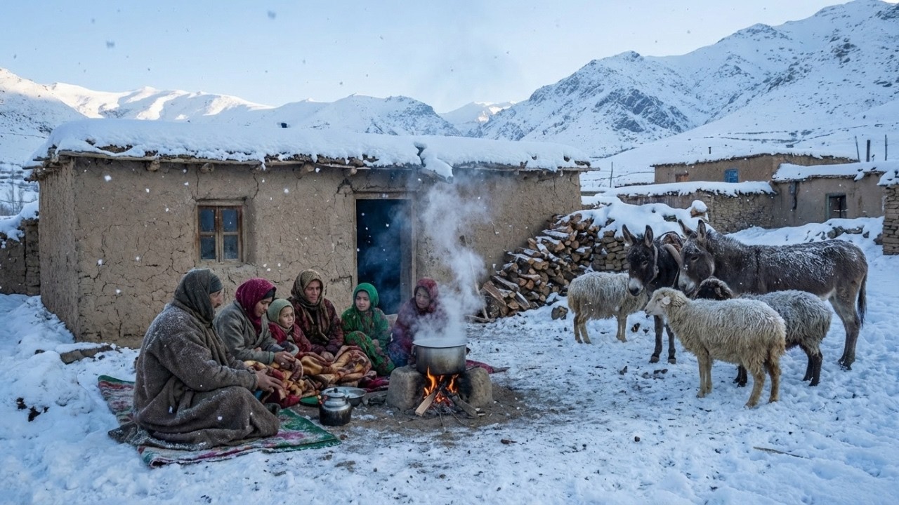 LOST in the Mountains: The Most Primitive Way to SURVIVE and Cook a Dinner