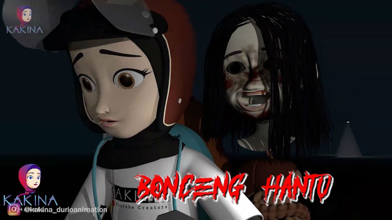 Kompilasi Horror KAKINA Bonceng Hantu