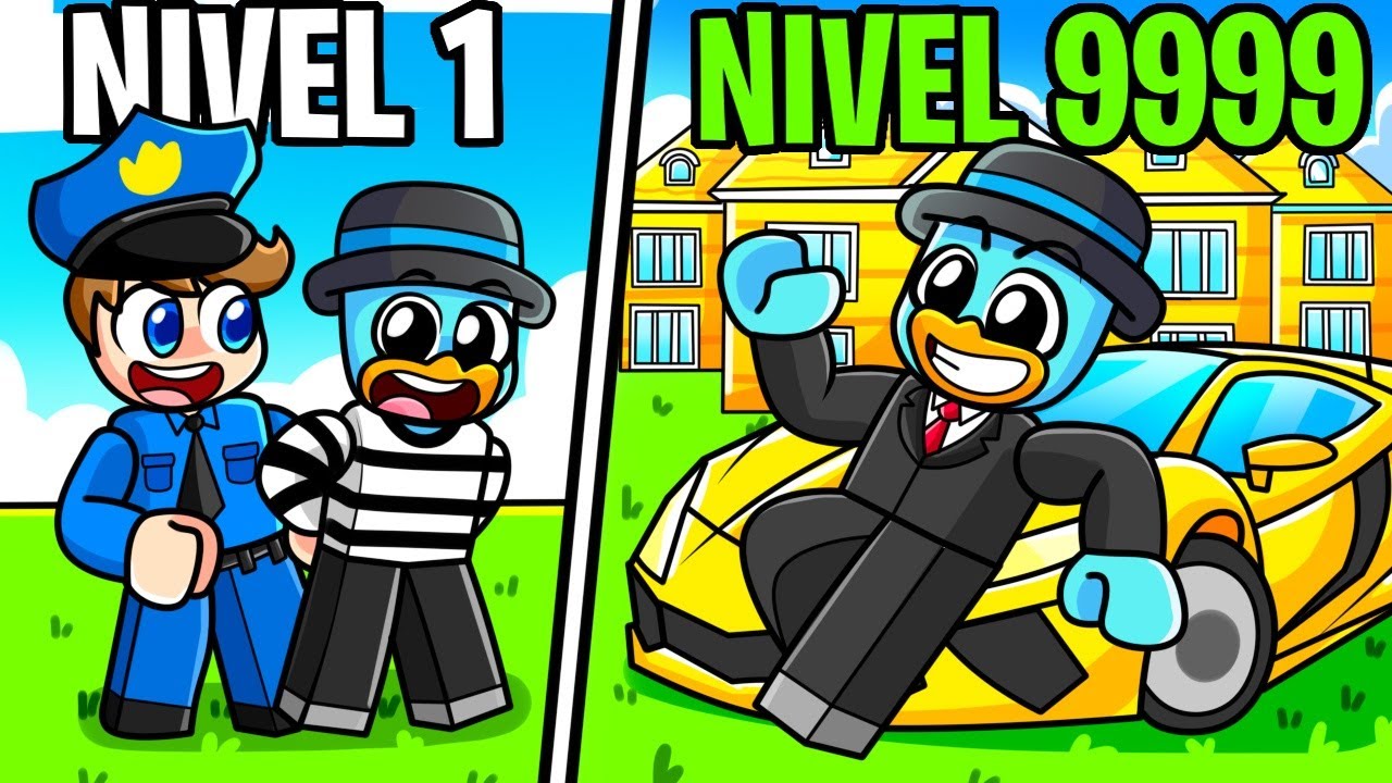Simulador Criminal de NIVEL MÁXIMO en Roblox!