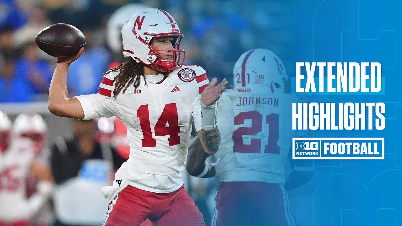 Nebraska vs. UCLA | Extended Highlights | Big Ten Football | 11/08/25