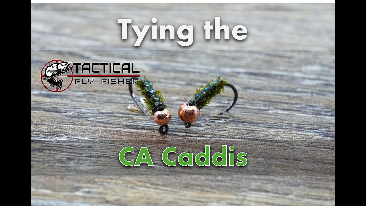 Как связать нимфу CA Caddis