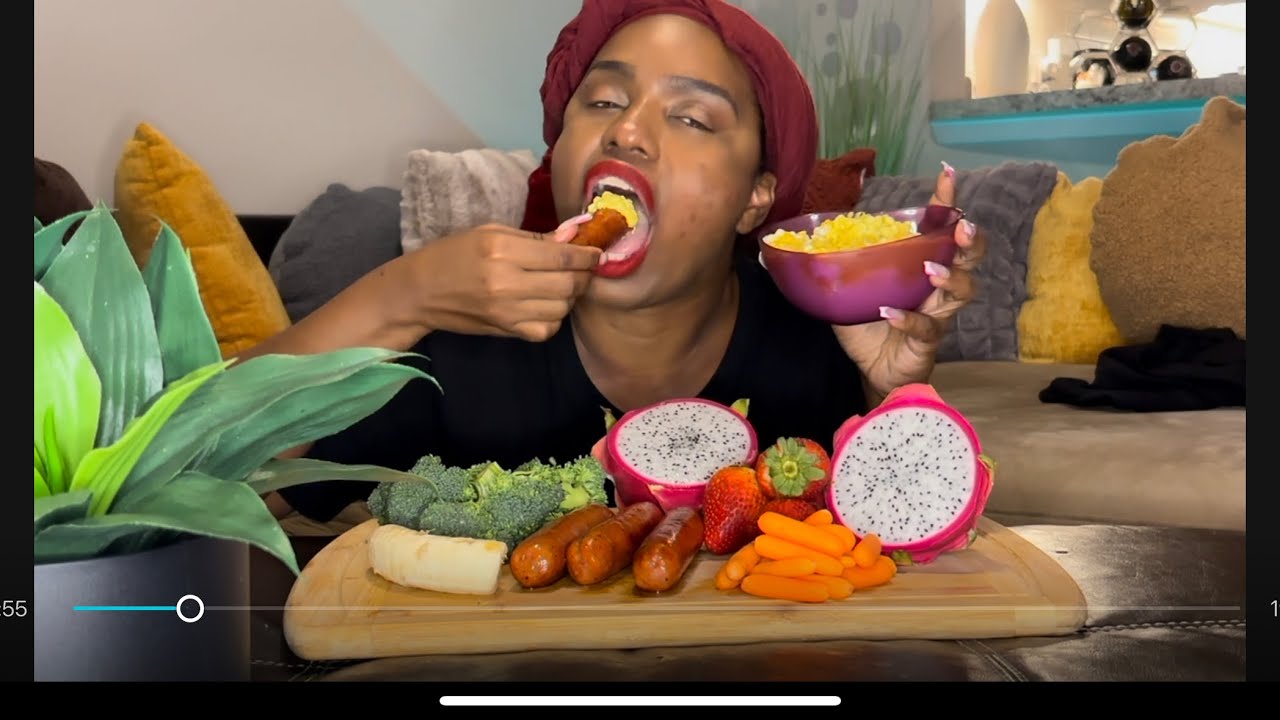 Tiffany’s Plate Mukbang with Pineapple Pork Sausage is so good. Must try!