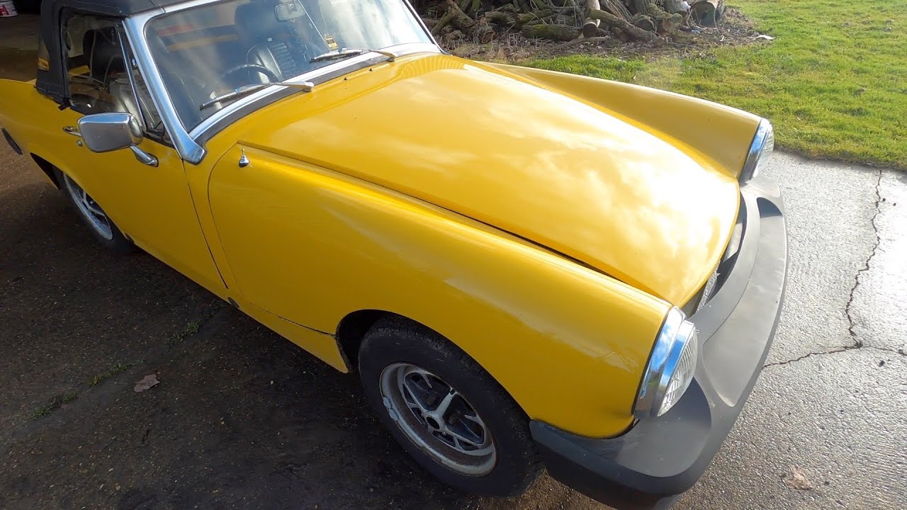 MG Midget First Start Jan 22