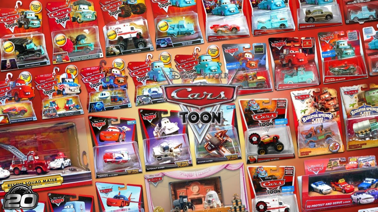 2010-2025 Disney Pixar Тачки Toon Diecast Mainline | Все релизы CarsToon | Обновлённое видео | TH...