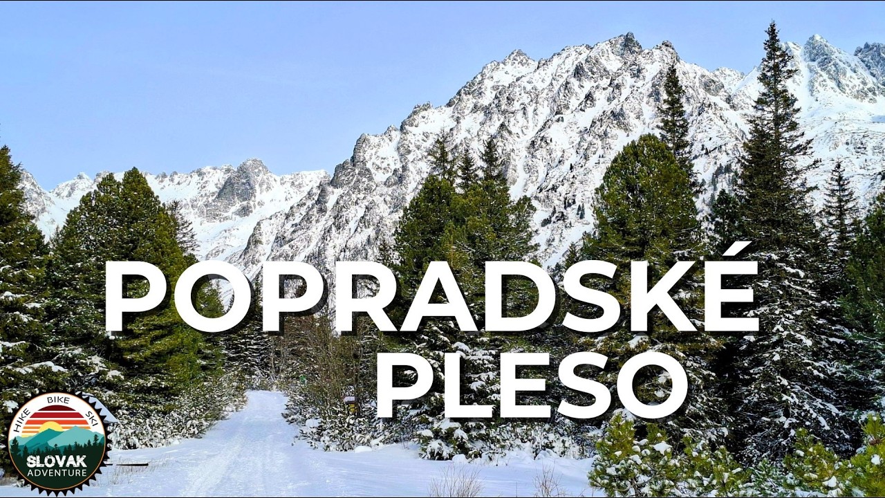 POPRADSKÉ PLESO v ZIME│Najkrajšie túry v Tatrách│Turistika│Vysoké Tatry│Slovensko