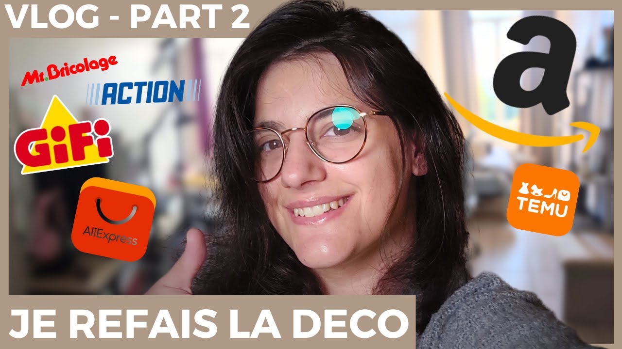VLOG - Je refais la decoration de ma chambre (EP2) (ROOM MAKEOVER)