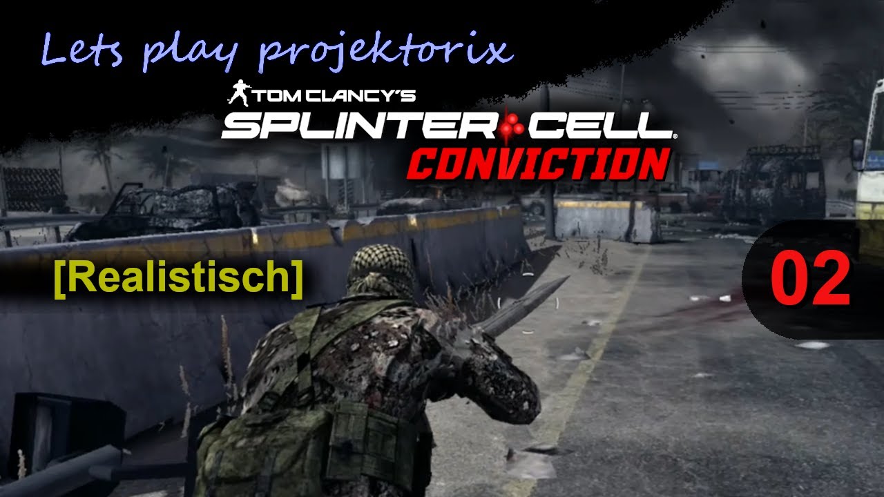 Splinter Cell: Conviction - Part 02 / Lets play Deutsch / XBox360 - HD [Realistisch]
