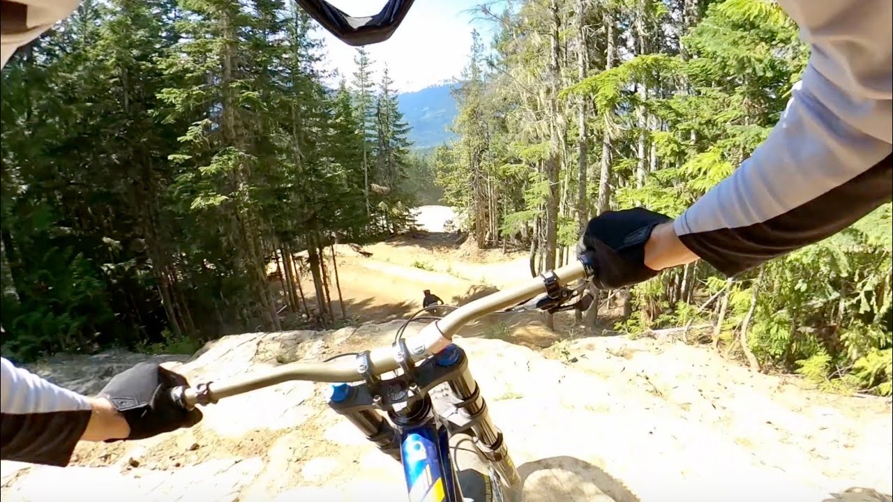 First time at Whistler Bike Park for a Surrey Hills local!