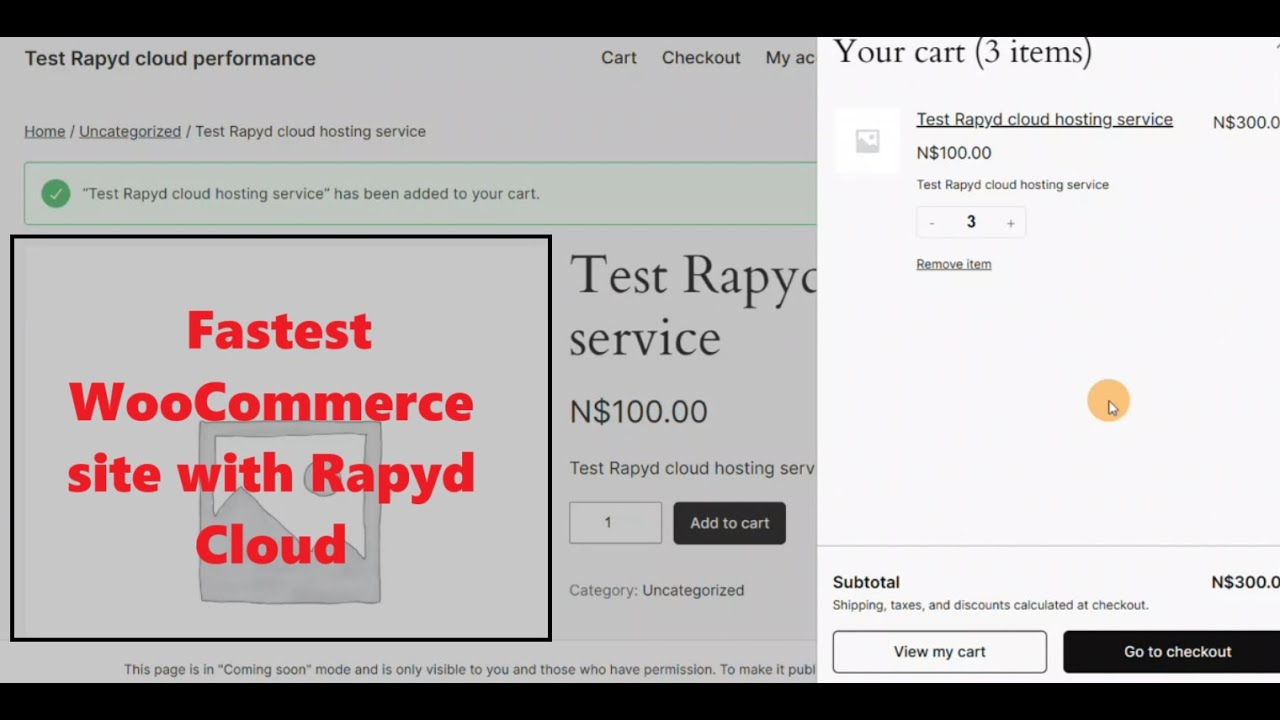 how to create Fastest WooCommerce site with Rapyd Cloud, complete walkthrough