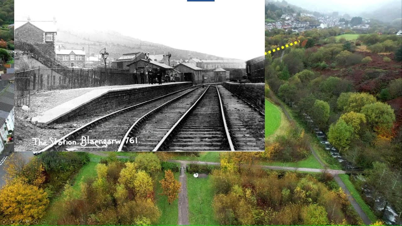 Blaengarw to Pontycymmer along the old railway route