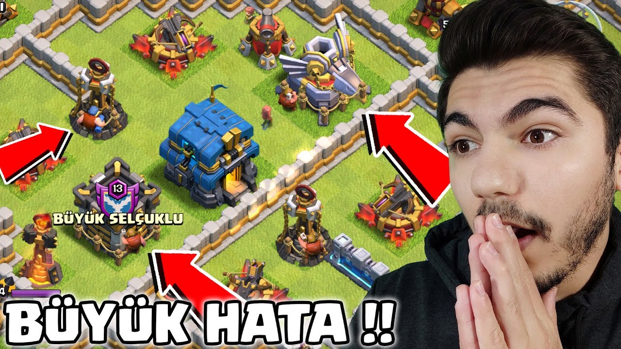 BÜYÜK HATA !! (Köy İncelemeleri !!) - Clash Of Clans