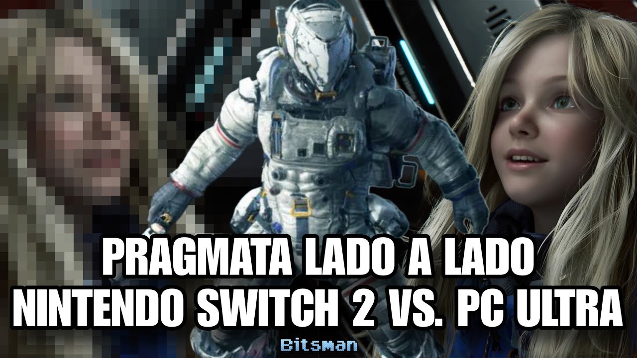PRAGMATA no Switch 2 impressiona mesmo perto do PC ULTRA?