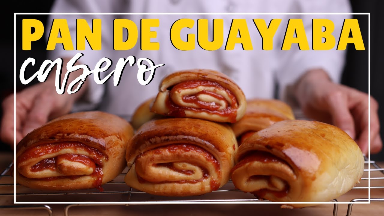 🔴 La Receta más FÁCIL de PAN DE GUAYABA 😍 + [RELLENO SECRETO]