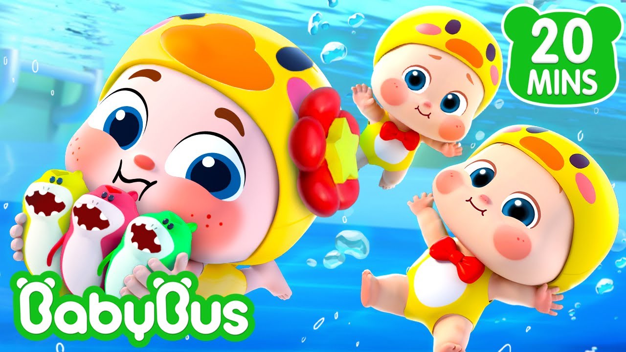 5 Bebezinhos Brincando na Piscina | Segurança na Piscina | Músicas Infantis | Sim! Neo | BabyBus