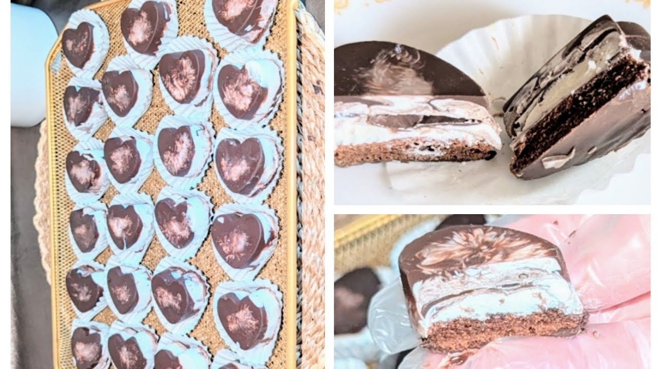 Gâteaux prestige aux chocolats 👍 🍫   حلوى راقية بالشكولاتة , التزيين بدون إستعمال مول السليكون