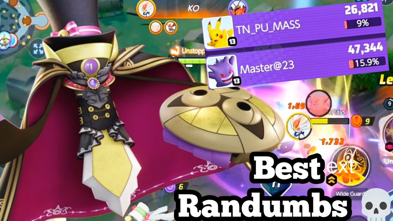 Best Randumbs For A Reason 🥲 | Aegislash Gameplay | Pokemon Unite 
