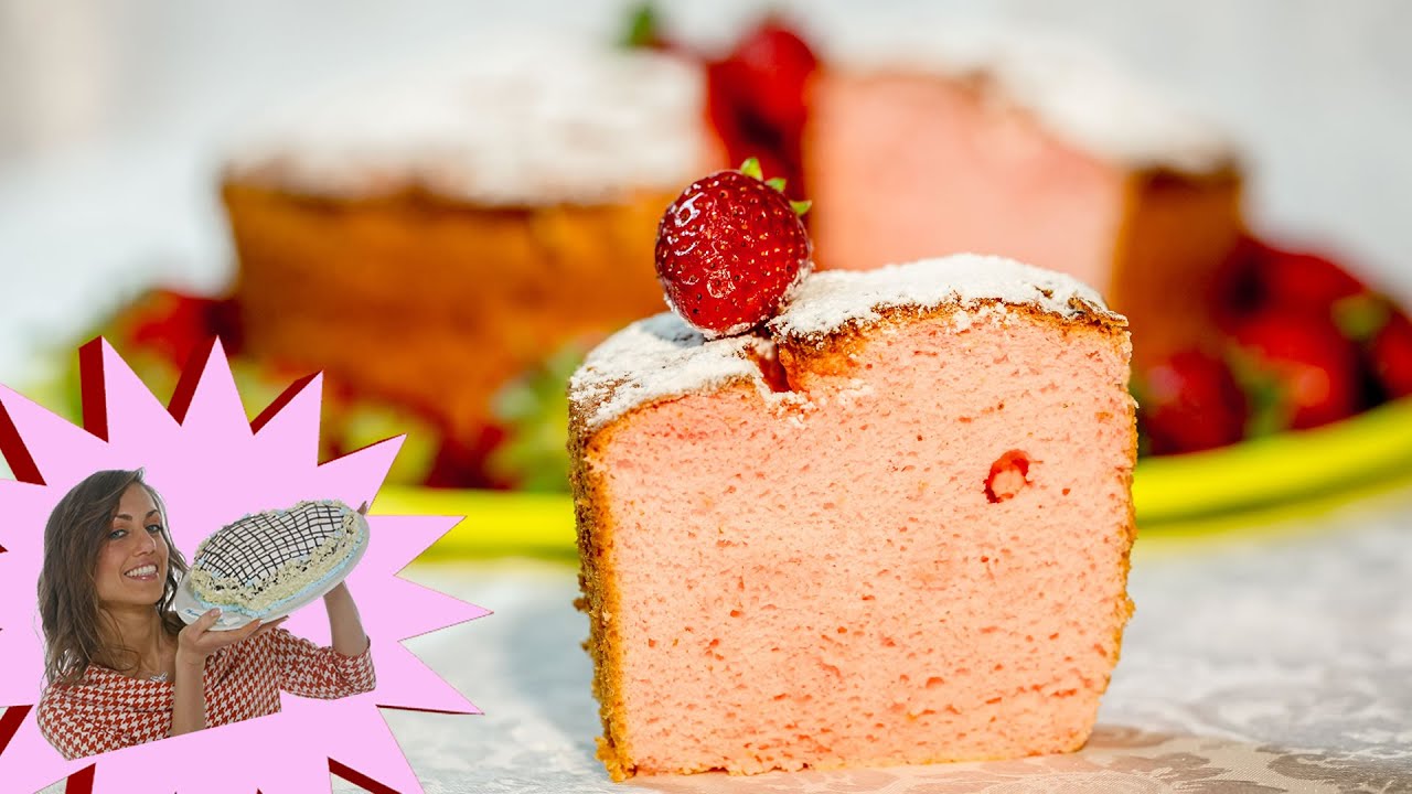 Angel Cake alle Fragole