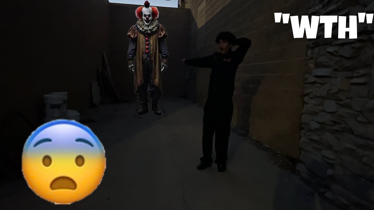 KILLER CLOWN LOOSE IN MY NEIGHBORHOOD..(I FOUND IT)