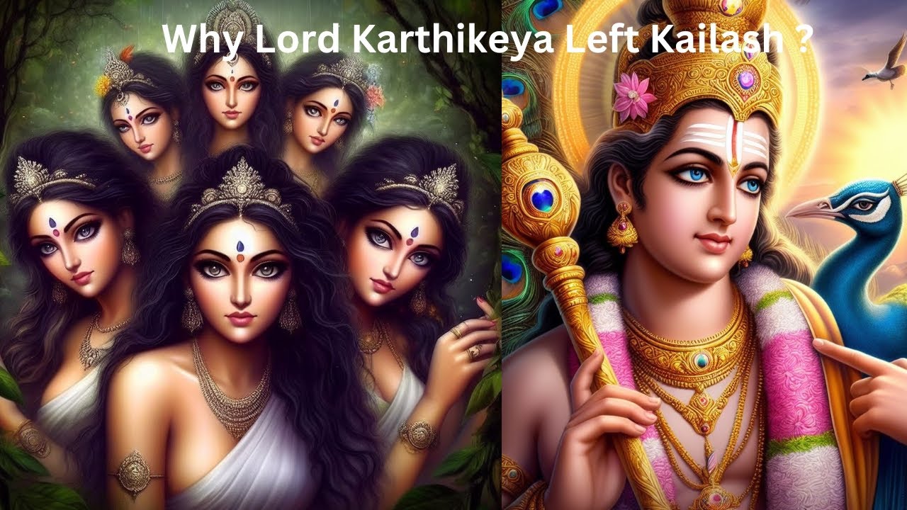 Why Lord Karthikeya Left Kailash? #murugan #karthik #kailash #sivan #parvati#Ganesh