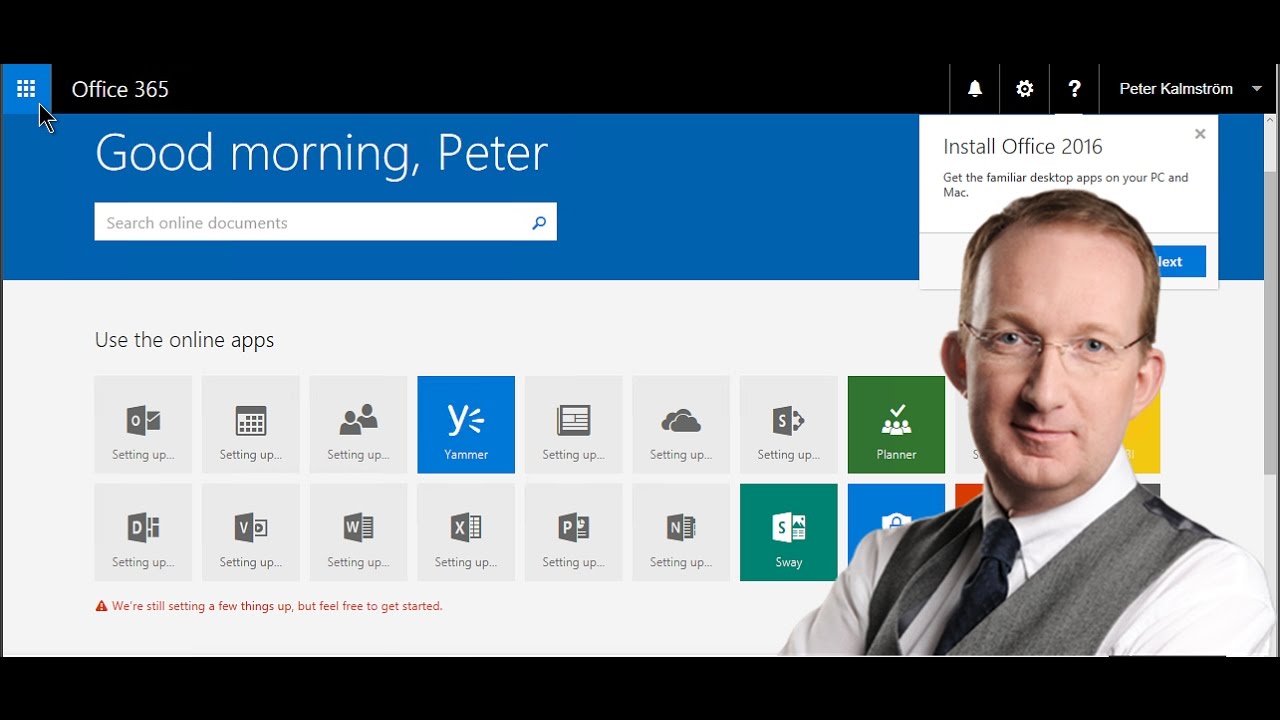 Set up an Office 365 trial