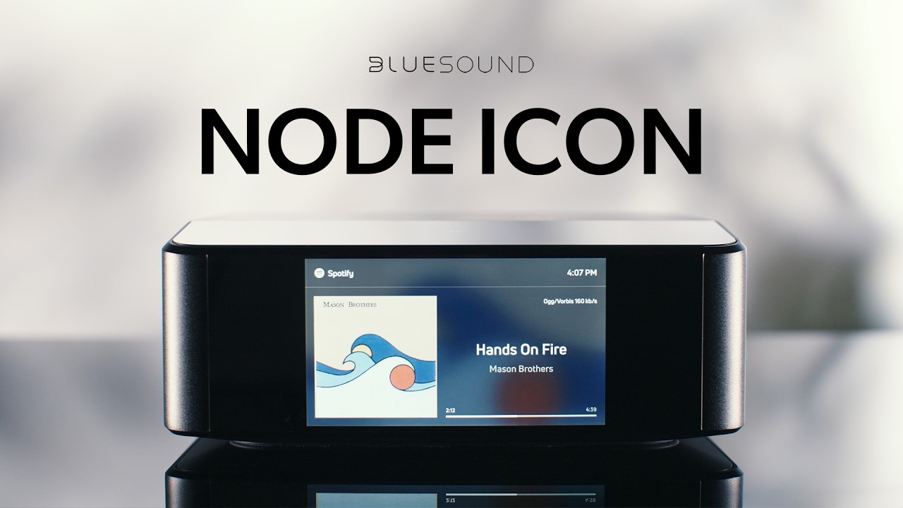Bluesound NODE ICON music streamer | Crutchfield