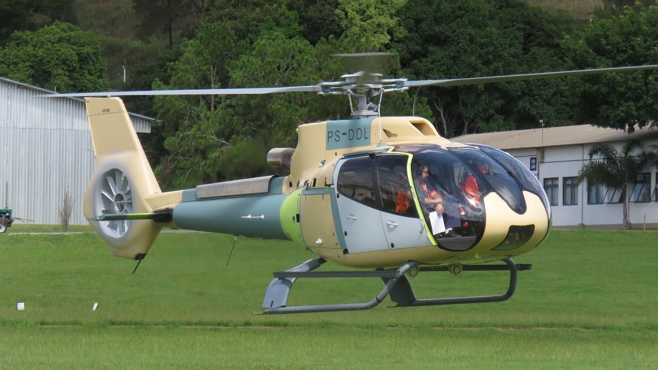 Voo de Ensaio: Airbus H130 T2 (PS-DDL) - HELIBRAS | ITAJUBÁ - MG 