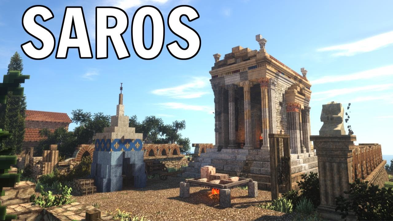 Building a Ruined Temple in this Minecraft Town