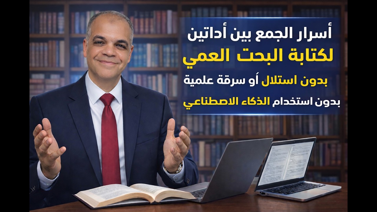 أكتشف اسرار اجتماع أداة مجانية وأداة احترافية لكتابة بحثك أو رسالتك بطريقة بشرية وبدون استلال