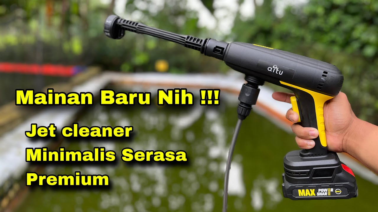 Review AITU Jet Cleaner Cordless Harga 250 Ribuan❗️Minimalis Suara Halus Dan Semburan Kencang