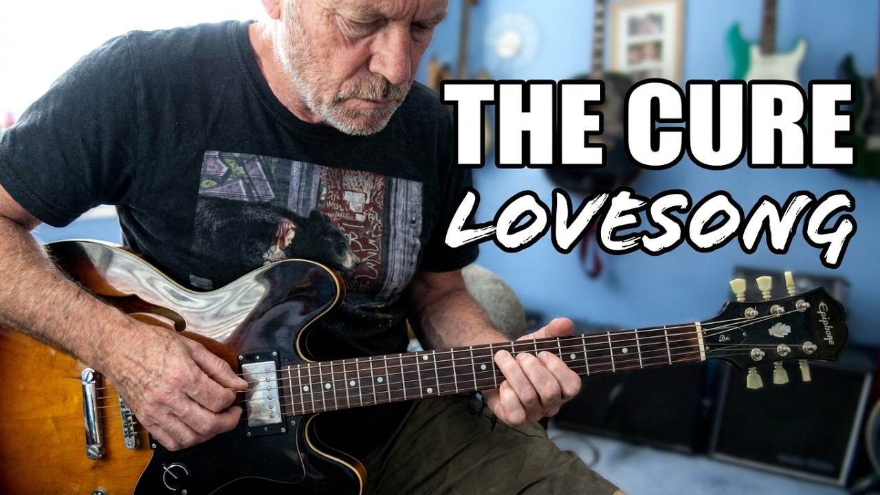 Learn to play Lovesong -The Cure - guitar tutorial/ lesson