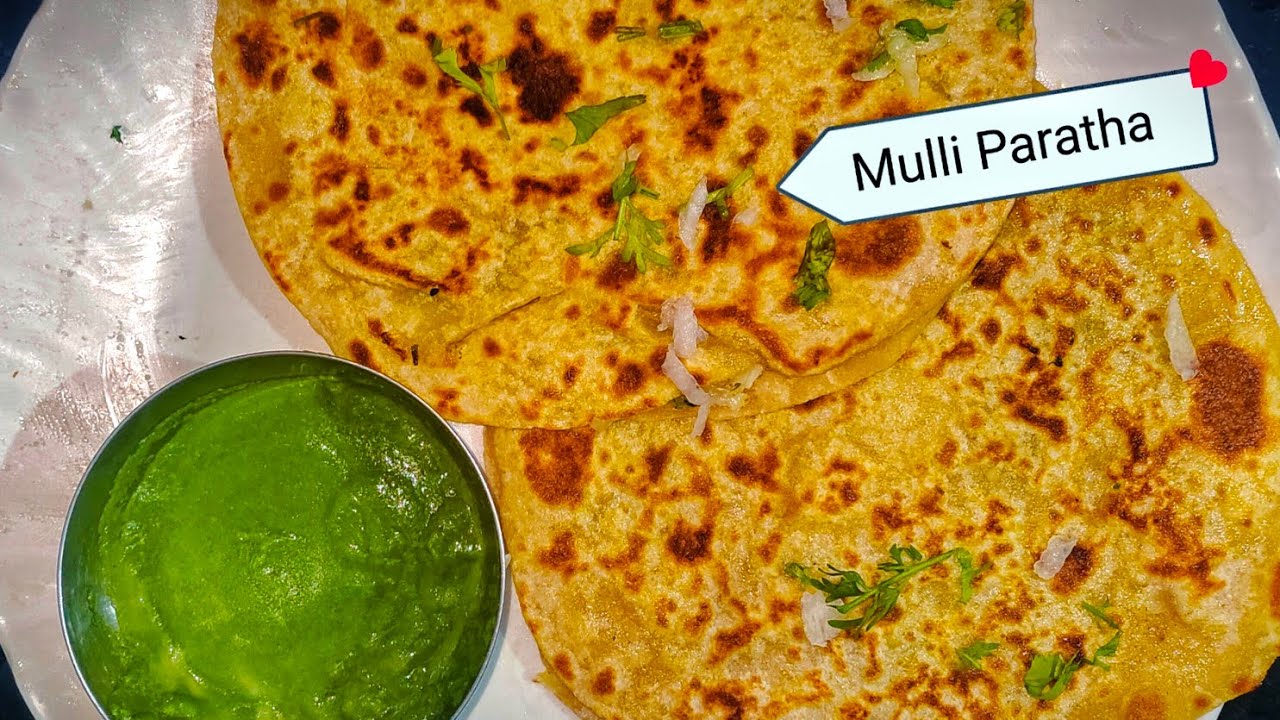 Mulli 🥕 Ke Parathe Recipe 😍 आसान तरीका 